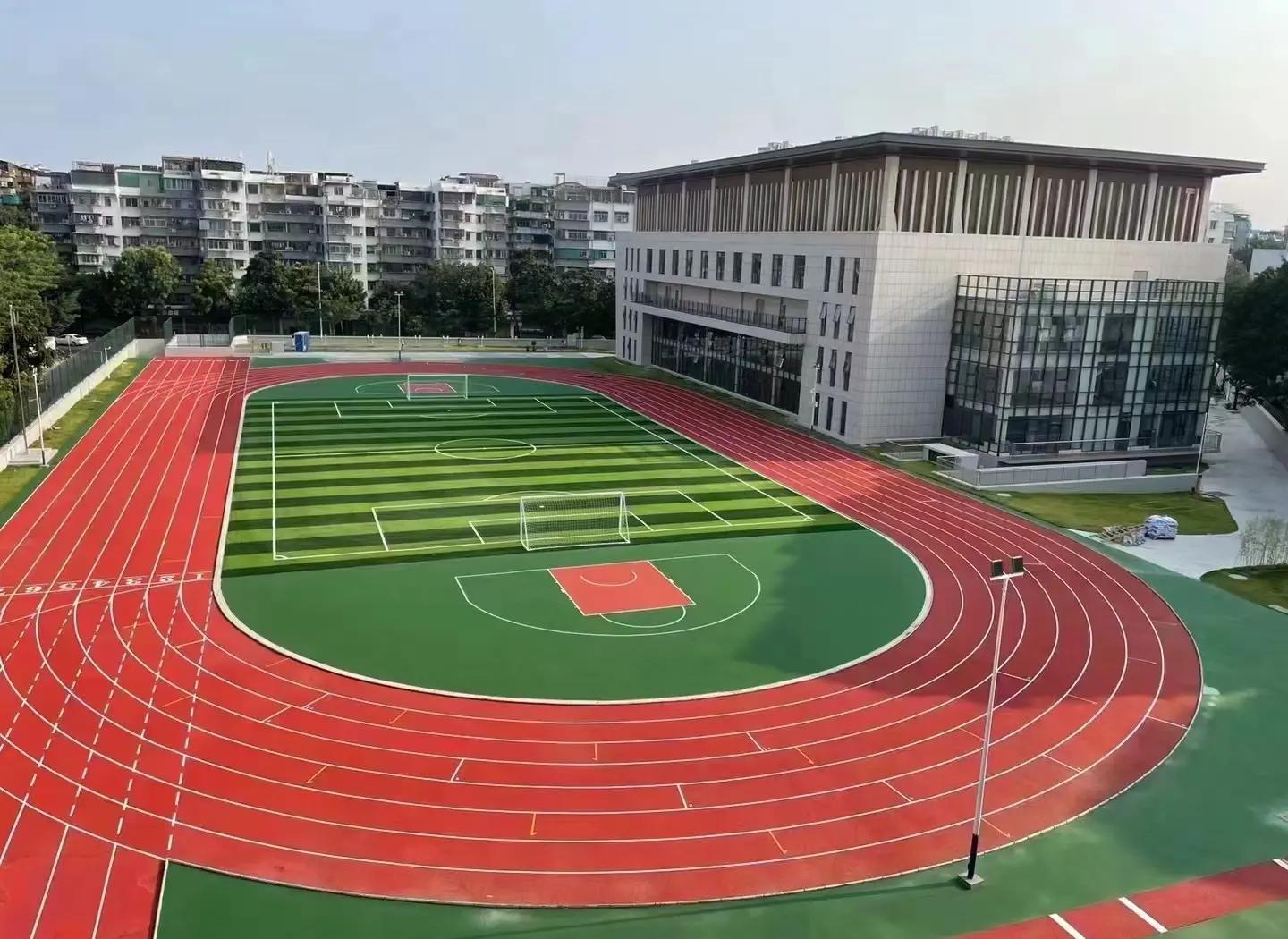 铜仁市学校塑胶跑道塑胶篮球场 - 方案